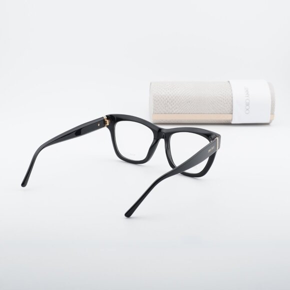 Jimmy Choo JC351 0807 00 Square 53mm Eyeglasses - Black main image 8